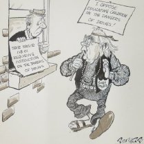 'Cool it dad! I only support those laws I agree with!'